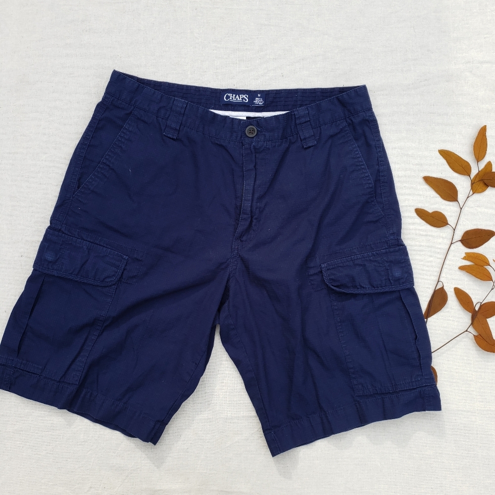 2 for $9 or 3 for $10 Chaps Blue Shorts
